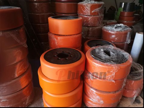 常见的搬运车聚氨酯平车轮