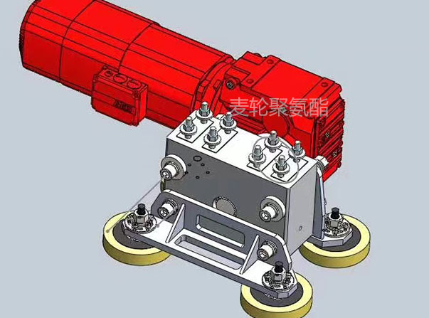 可转弯堆垛机驱动轮