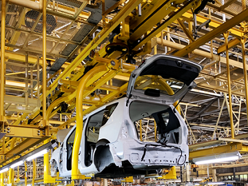 汽车装配ems生产线包胶轮