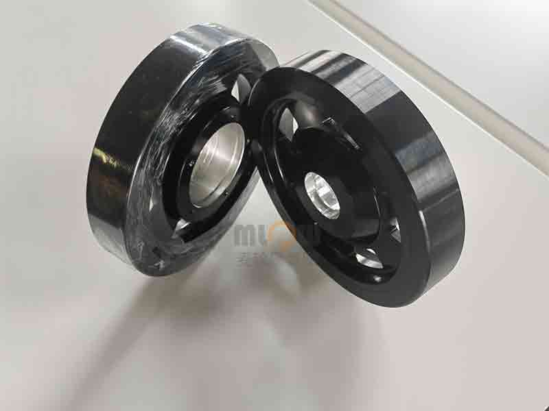 发黑工艺AGV包胶轮