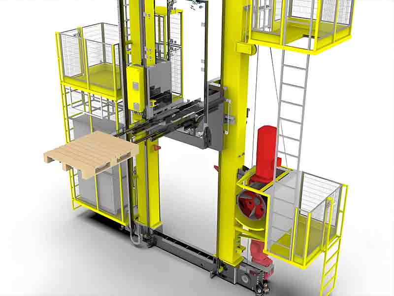 仓储电动堆垛机聚氨酯承载轮