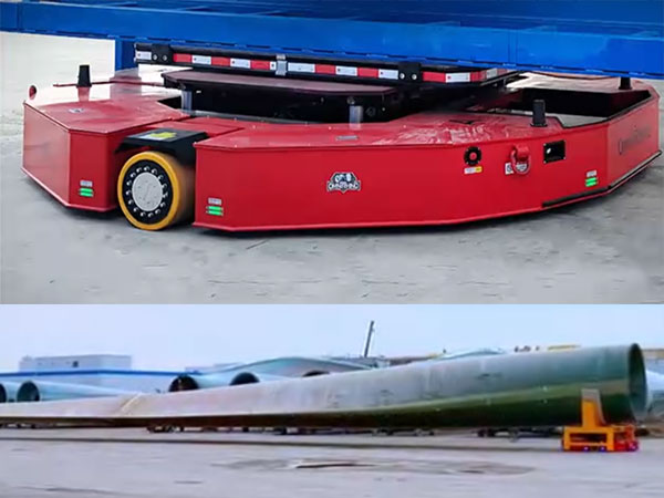 重型转运车包胶轮