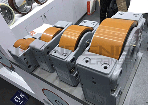 DRS行走轮箱聚氨酯包胶定制