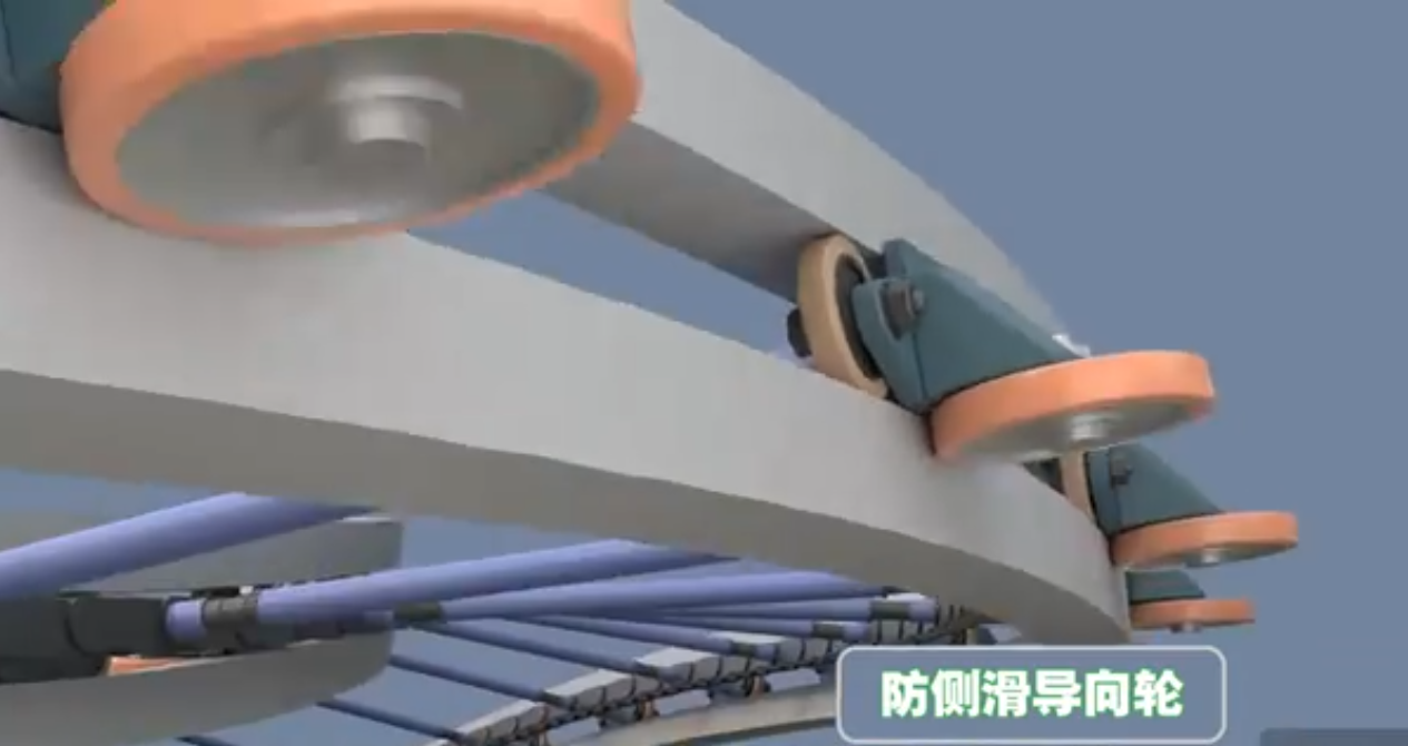 旋转扶梯聚氨酯滚轮